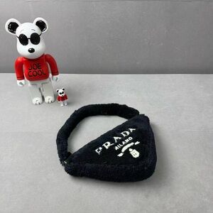 Authentic Prada Black Teddy Belt Bag